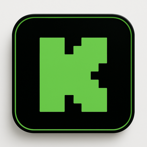 Kick LED LightBox – Gamer & Yayıncı Odası Duvar Işığı (22×22 cm)